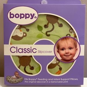 Boppy classic slipcover monkeys